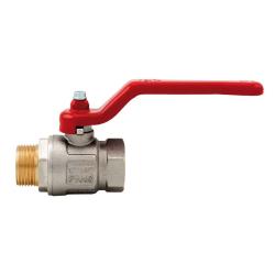 Ball valve - 2-way - brass - female thread G 1/4" to G 2" on male thread G 1/4" to G 2" - DN 8 to 50 - PN -0.9 to 50