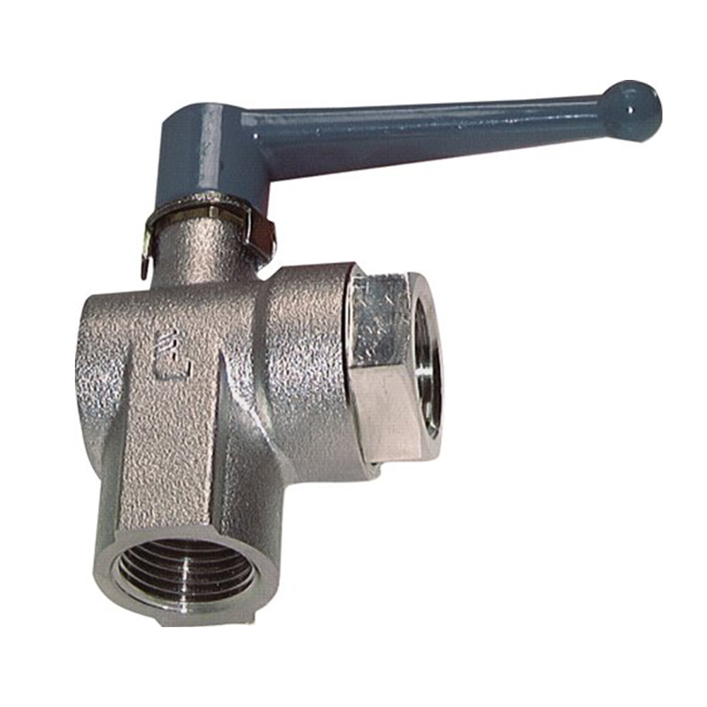 Angle ball valve - brass - PN 20