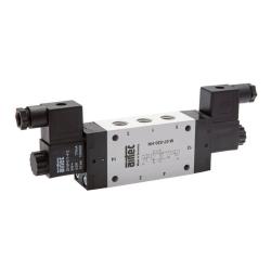 5/2 way solenoid pulse valves - with manual emergency operation - series M