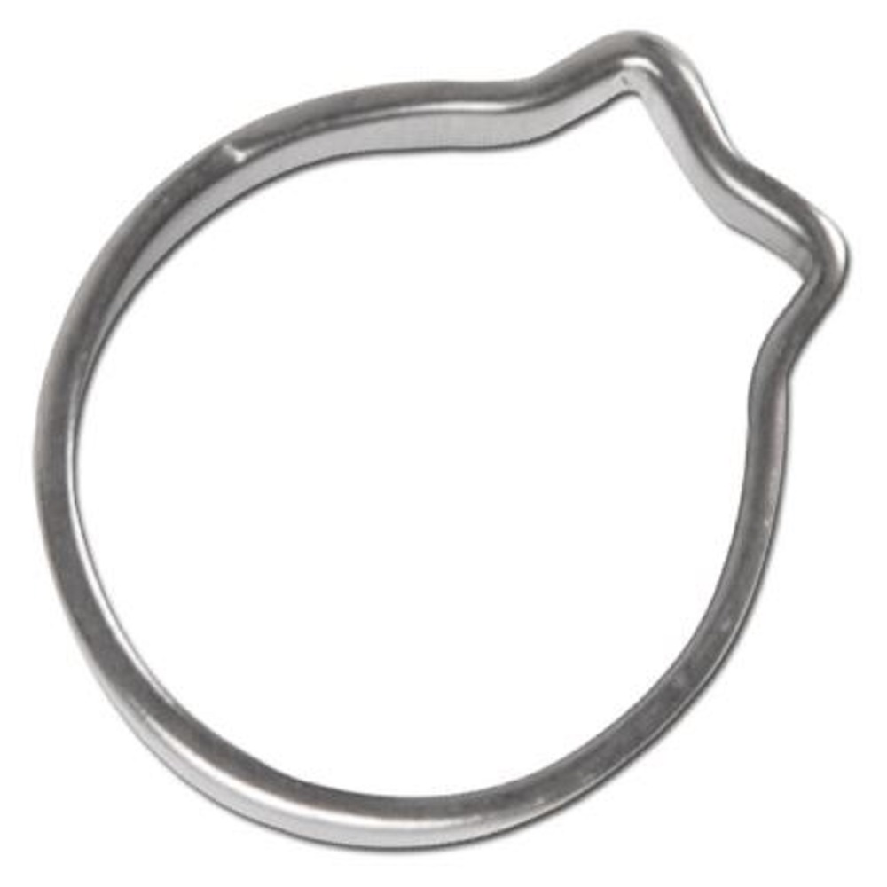 Collier de serrage à 1 oreille - acier inoxydable - Ø de 8 à 18mm