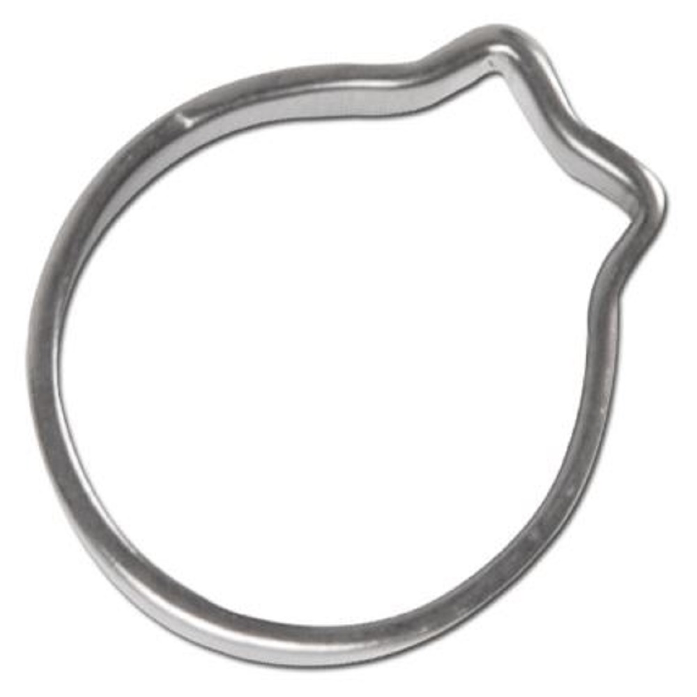 collier de serrage à 1 oreille - acier inoxydable - plage de serrage Ø 2,9 -3,3 mm à 16 -18 mm - largeur 3 -7 mm - prix par pièce