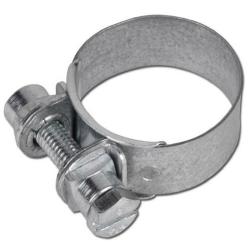 Collier de serrage à vis - acier galvanisé - largeur 12 mm - Ø de 12 à 45 mm