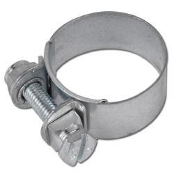 Slangklämma - DIN 3017 - bandbredd 15 mm - förzinkat stål