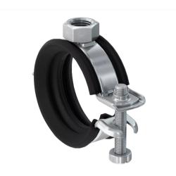 Nivelletty putkikiinnike - pikalukolla FGRS Universal - liitoskierre M8 - kiristysalue Ø 46 - 52 mm - 25 kpl - hinta per kappale