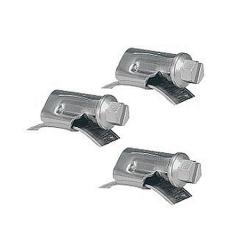 Hose clamp head - steel - for 14mm width - galvanized