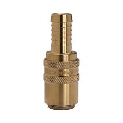 Temperature control coupling - Brass/stainless steel - Hose connection 13 mm - Length 50.5 to 61.5 mm