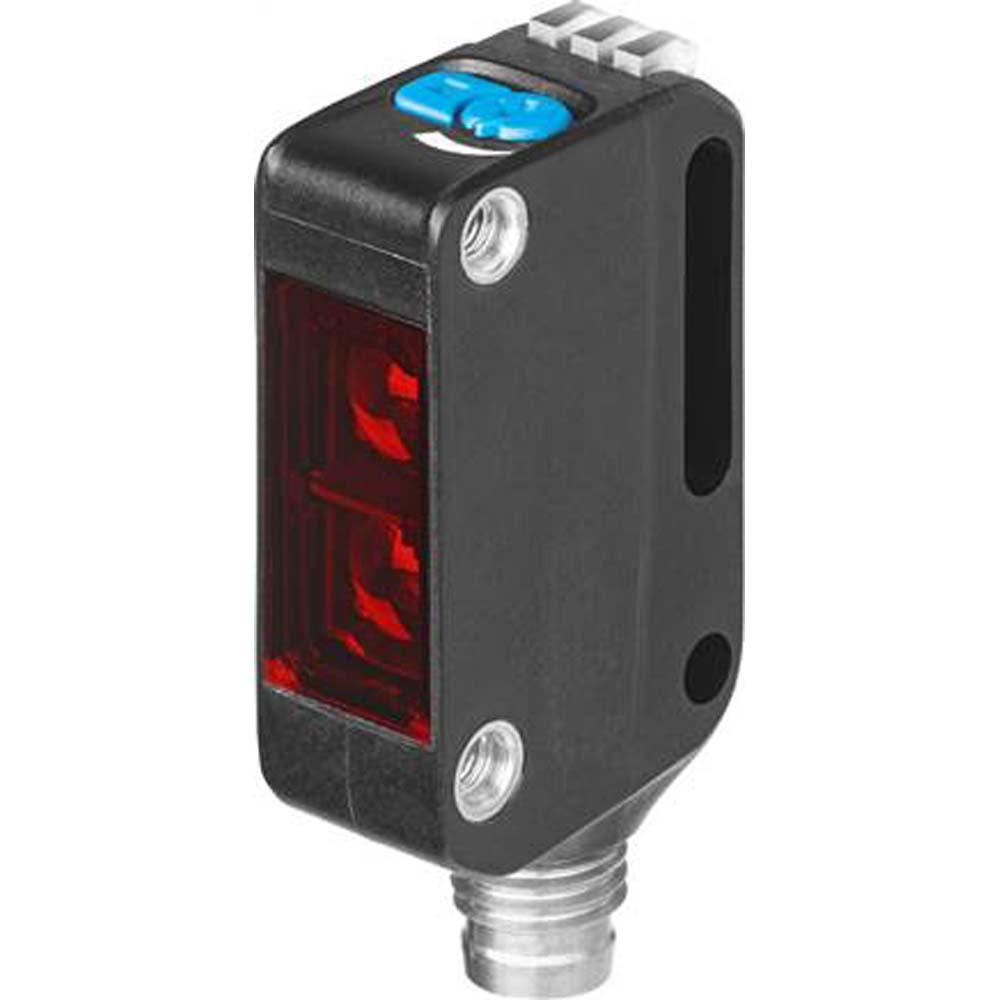 FESTO - SOOE - Retro-reflective sensor - Laser red/LED red - Block design - PU 1 piece - Price per piece