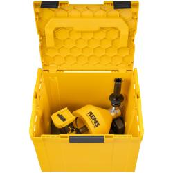 REMS Mini-Cobra S 22V VE - Afløbsrenser - Spiral Ø 8 mm, længde 7,5 m - Sæt inklusive batteri og oplader - i L-BOXX - Pris pr. sæt