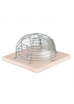 Basket mouse trap Alive - width 15 cm - length 15 cm - height 7.5 cm