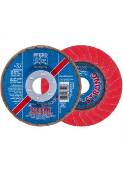 Flap disc - PFERD POLIFAN® - for INOX - conical version FREEZE - pack of 10 - price per pack
