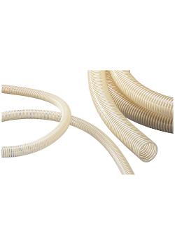 NORPLAST® PVC-C 384 AS - antystatyczny - ciężki - przewód uziemiający - Ø wewnętrzna 25 do 100-102 mm - długość 25 i 50 m