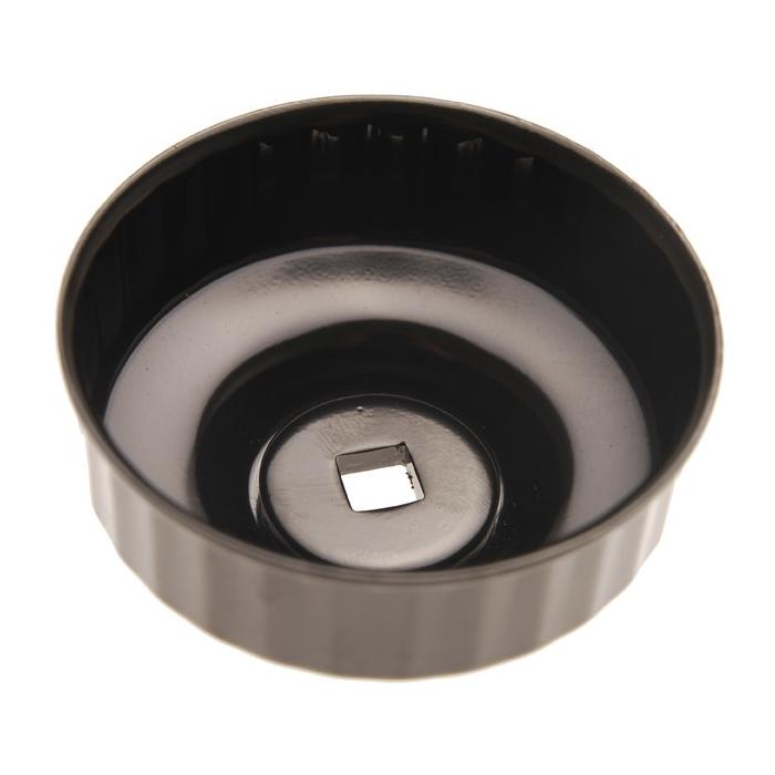 Oil filter cap - size 66 mm x 6 mm x 18 grooves to 108-kant - 10 mm (3/8 ") 4-kant drive