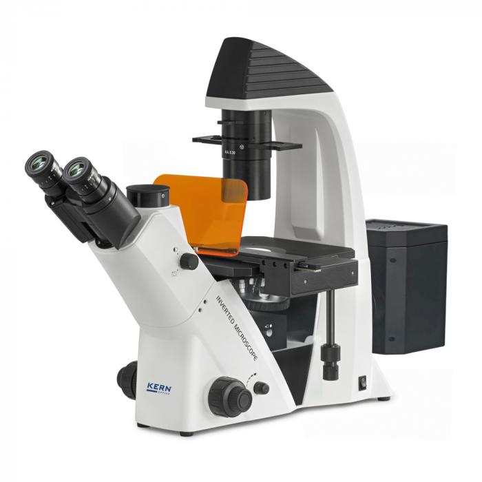 Microscope - OCM - trinocular tube - type of illumination transmitted or reflected light