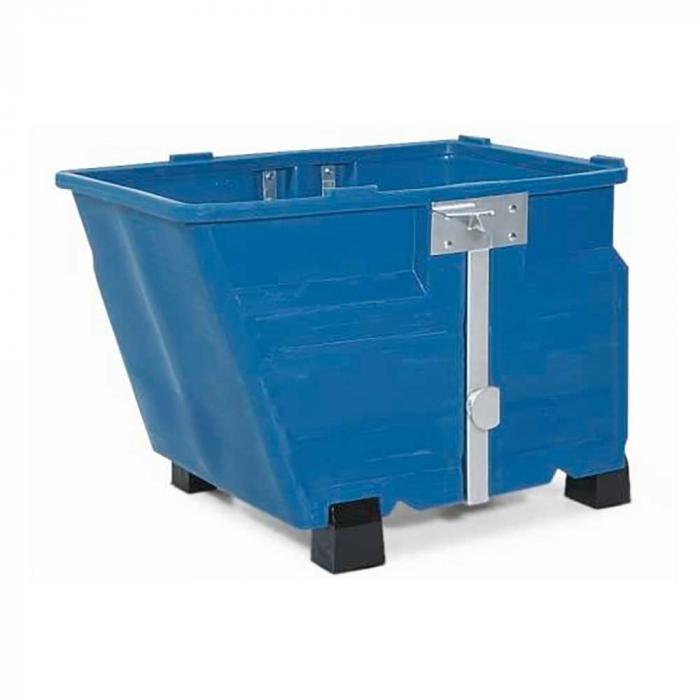 Bulk goods container made of polyethylene (PE) - with feet - 600 liters volume - different colors