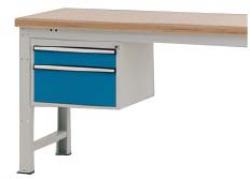 Underbenches - Effective Depth 300 mm - 2 Drawers 1x100/1x200 mm