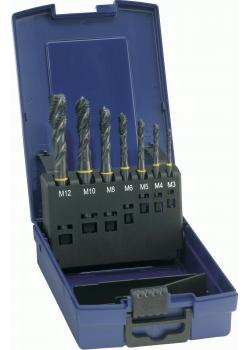 Threading Tool Set - sokeille hole - Metric - HSS-E - DIN 371,376 - Ty