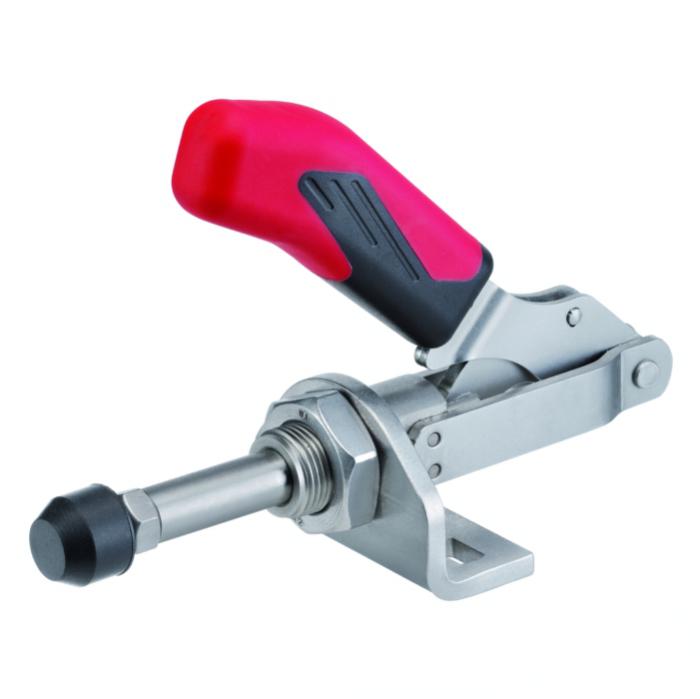Push-rod turnbuckle - small angled base - pressure and pull turnbuckle - galvani