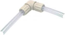 Connector - PVDF - for fabric hose TX - outer Ø 10 to 20 mm - angle - up to 10