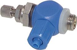 Choke Valve - Adjustable Supply Air - With Knurled Screw And Counter Nut - CK-Fi