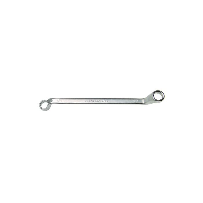 Double Ring Key - ring sides cranked 75 ° - size 6 x 7-46 x 50 mm