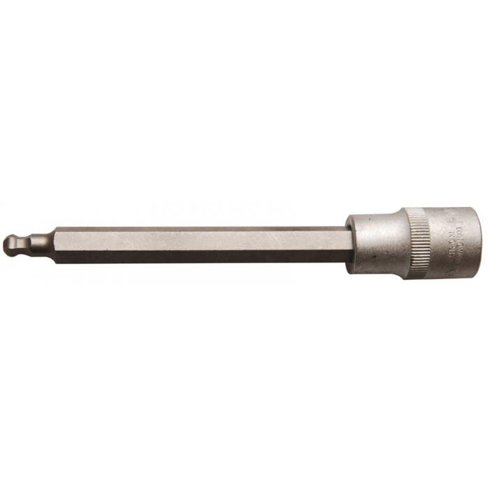 Bit application - indoor 6-Kant with ball head - size 5 to 8 mm - drive 12.5 mm (1/2 ")