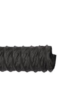 Ventilation hose - PROTAPE PVC 371 BLACK (XLD) - inner Ø 75 to 610 mm - length 5 to 10 m - price per roll