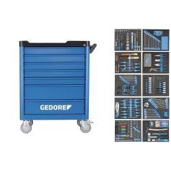 Gedore tool trolley - workster smartline - with 308-piece assortment