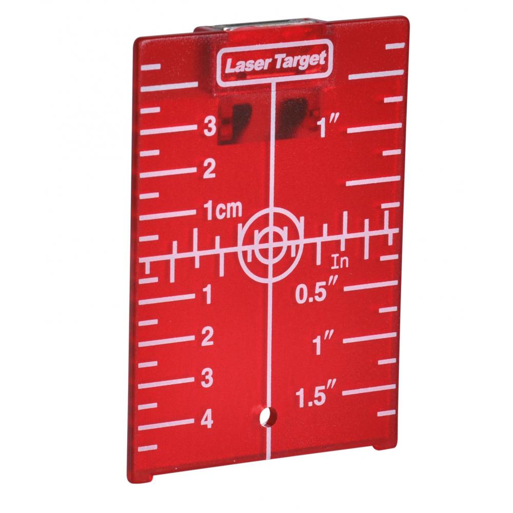 Nedo, pannello magnetico per bersagli rosso o verde - per laser a linee - Prezzo al pezzo