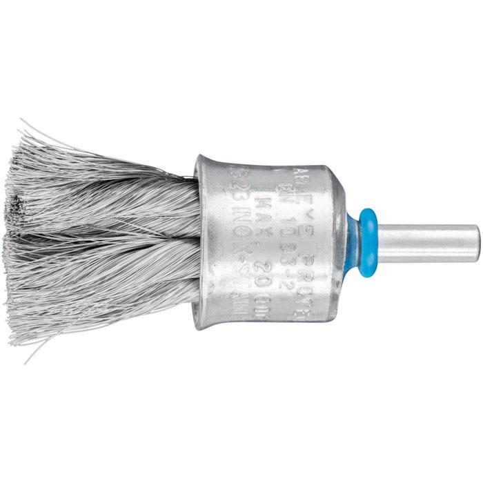Brush - PFERD - with shaft, spiked - made of stainless steel - number of braids 6 to 12