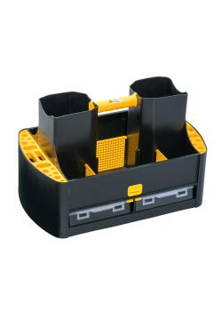 Tool carrying case McPlus Workman 19/62 - with 5 compartments - Dimensions (W x D x H) 485 x 295 x 300 mm