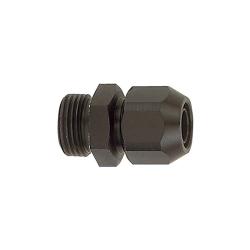 Screw-in fitting - aluminum - for PVC hose 4x10 to 13x20 - thread G 1/8 to G 1/2 - price per piece