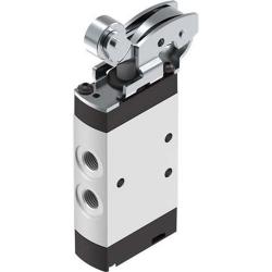 FESTO - VMEF-R-M52 - Roller lever valve - 5/2-way valve - Aluminum housing - PN 10 bar - Connection G 1/8" or G 1/4"