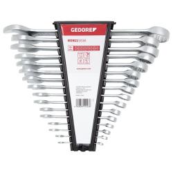 Gedore red Combination wrench set - imperial version - SW 1/4 to 1 1/4'' - Price per set