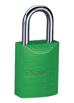 Aluminum lock - with master key - simultaneous locking - bracket height 25 mm