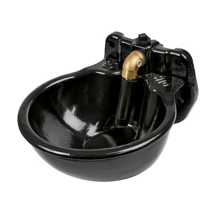 Drinking Bowl - gray cast iron - heatable - 50 to 80 watts