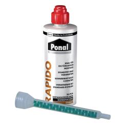 Ponal 2K expansion adhesive "Rapido" - tensile shear strength - approx. 8.5 N / cmÂ² - content a 165 g - 10 pieces - price per piece