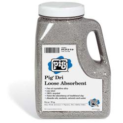 PIG® DRI Streumittel - absorbiert 9,5 bis 18,9 l/VE - in Flasche, Beutel oder Streubeutel - Preis per VE