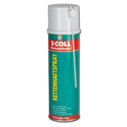 E-COLL Kettenspray - Temperaturbeständigkeit -30ºC bis +110ºC - rostlösend - wasserabweisend -  Inhalt 500 ml - VE 12 Stück - Preis per VE