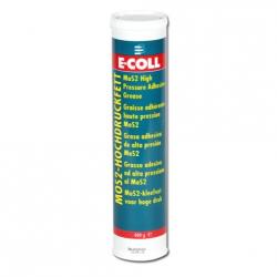 E-COLL Haftschmierspray - MoS2-Hochdruckfett - Silikonfrei - schwarz-grau - 400 g - VE 12 Stück - Preis per VE