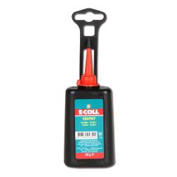Grafit - flaska - E-COLL - silikonfri - färg svart - 50 g - pris per styck