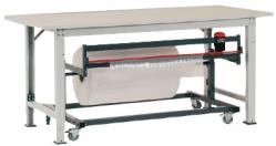 Undershelf-Packing Material Roll With/Without Cutter, Axis Tube Diameter 24mm