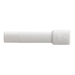 Tätningsplugg KQ2P - rak - PBT/PP - anslutningsstorlek 2 till 16 mm - förpackning med 5 eller 10 stycken - pris per styck
