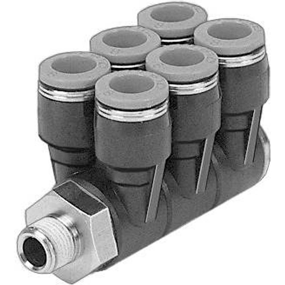 FESTO - QSLV2 - Distributeurs multiples - Taille standard - DN 2,3 à 6,5 mm - Prix par pièce