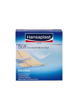 Hansaplast SOFT - polyamidväv - huden