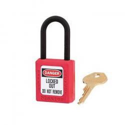 Padlock - non-conductive - with master key - bracket height 38 mm