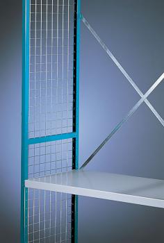 Shelving Front Wall Wire Mesh - Height 2500 mm - Width 10 mm - Depth 300-800 mm