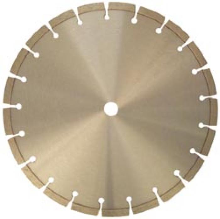 Diamant-skæreskive - Standard - Beton - Ø 300 til 600 mm - tand-højde 10mm - til kapsave, gulvsave og bordrundsave