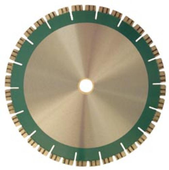 Disque de tronçonnage diamant pour granit - premium - hauteur de segment 9 mm po