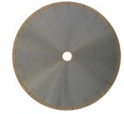 Diamant-skæreskive - keramisk - Ø 300 o 350 mm - loddet - segment-højde 8mm - til bord-rundsave