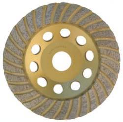 Cup Wheels Diamond Turbo - for natursten og betonprodukter - kvalitet Premi